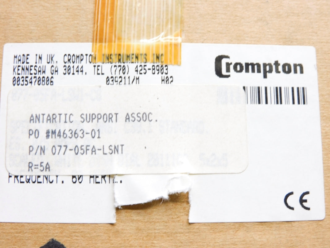 CROMPTON 077-05FA-LSNT 0-500ACA NSMP