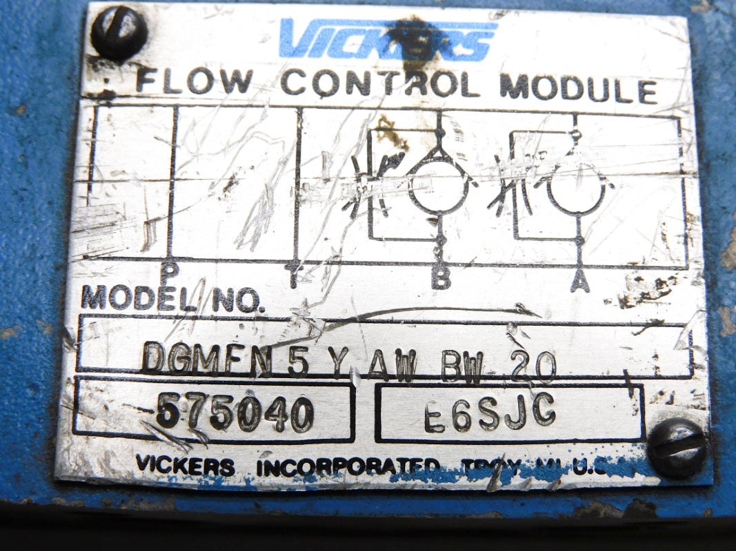 VICKERS DGMFN5YAWBW20 UNMP