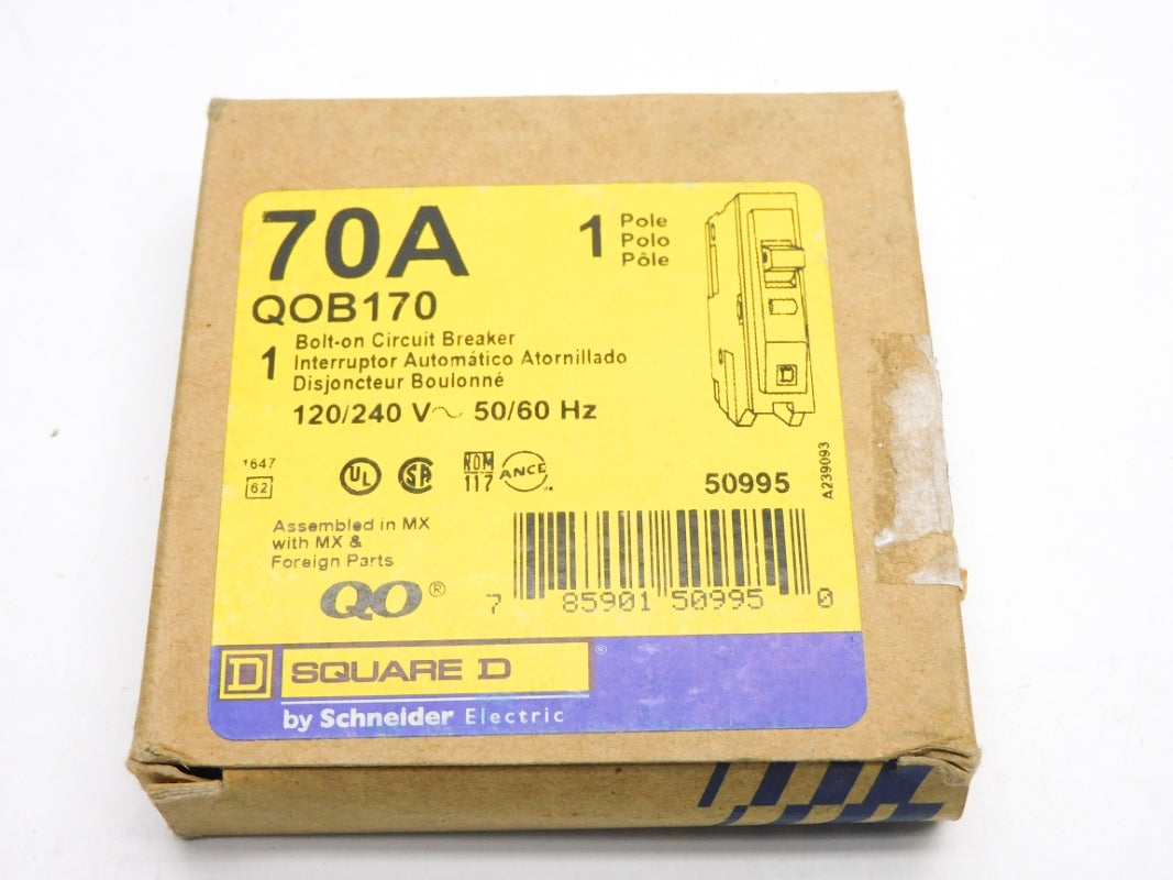 SQUARE D QOB170 70A 120/240V NSMP