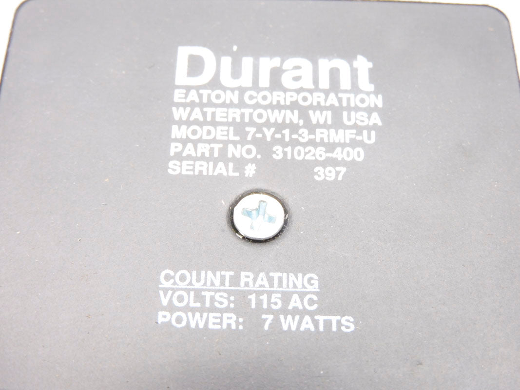 DURANT 7-Y-1-3-RMF-U 31026-400 115VAC NSNP