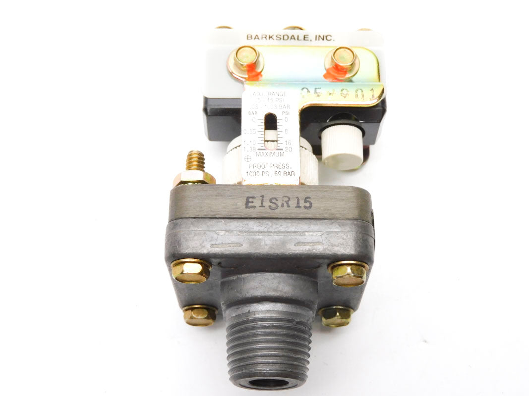 BARKSDALE E1S-R15 1-15PSI NSMP