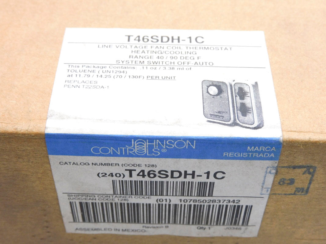 JOHNSON CONTROLS T46SDH-1C 40-90'F NSMP