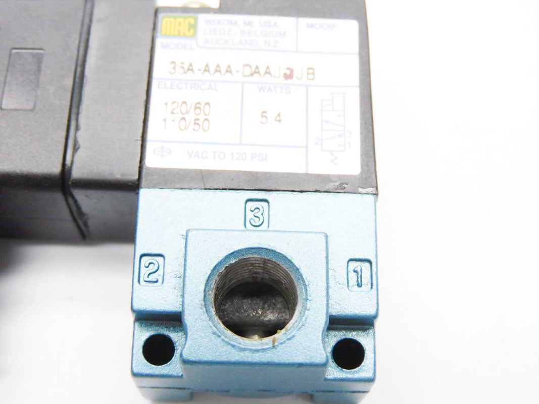 MAC 35A-AAA-DAAJ2JB 110/120V 120PSI UNMP