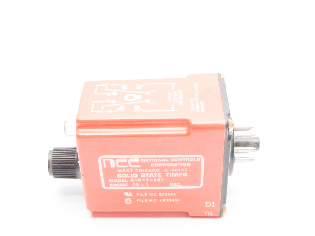 NCC A1K-1-461 0.5-1SEC 120VAC UNMP