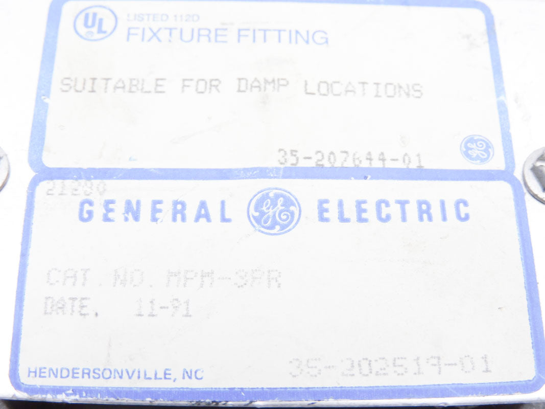 GENERAL ELECTRIC MPM-3PR UNMP