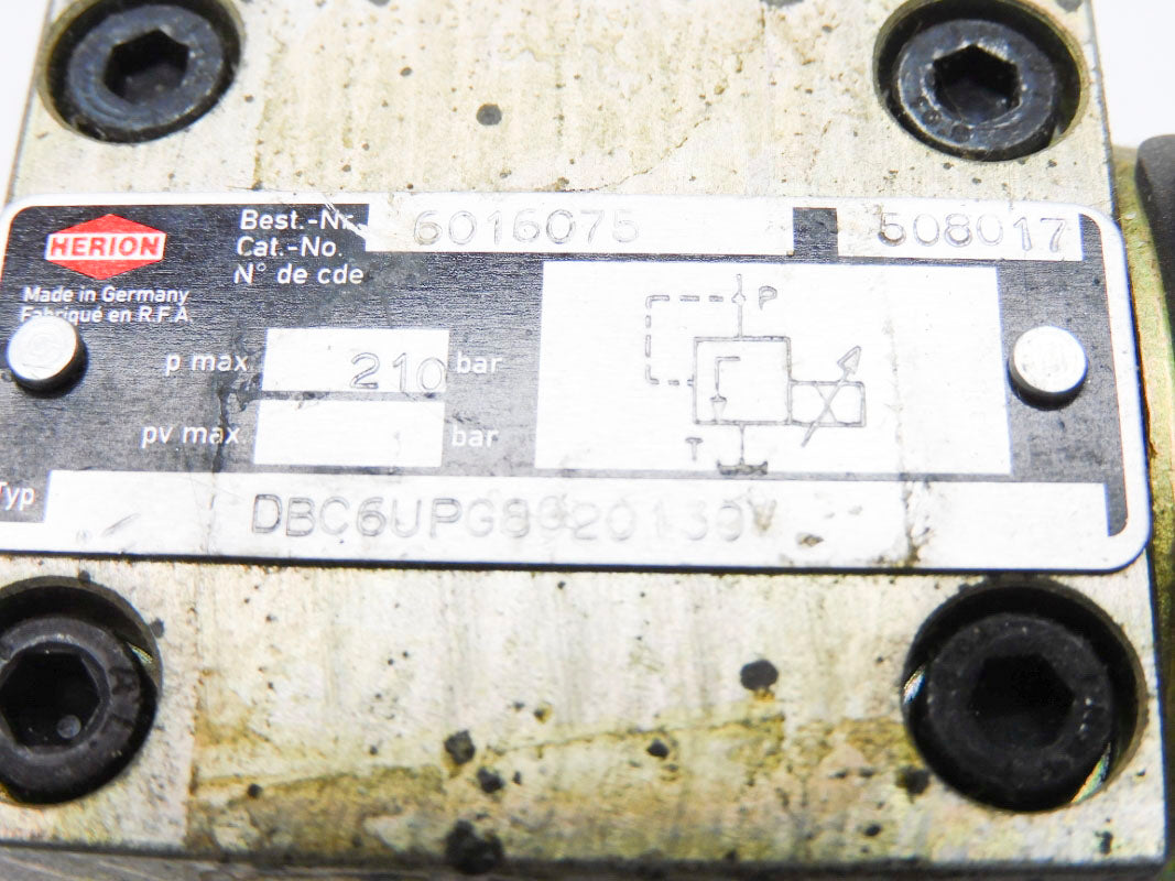 HERION DBC6UPG8020130V 6016075 12V UNMP
