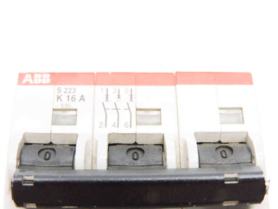 ABB S223-K16A 16A 690V UNMP