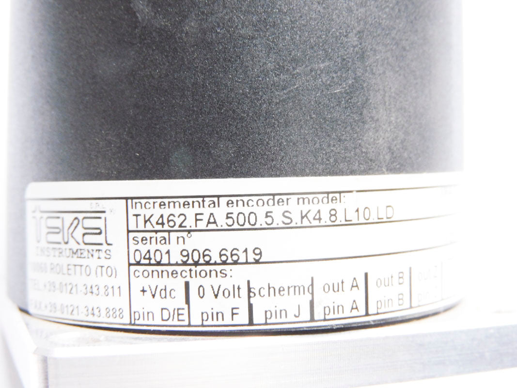 TEKEL INSTRUMENTS TK462.FA.500.5.S.K4.8.L10.LD UNMP