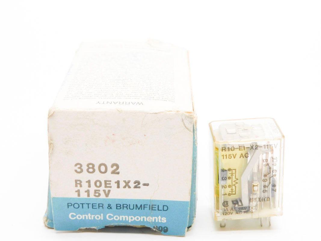 POTTER&BRUMFIELD R10E1X2-115V 115VAC 5A NSMP