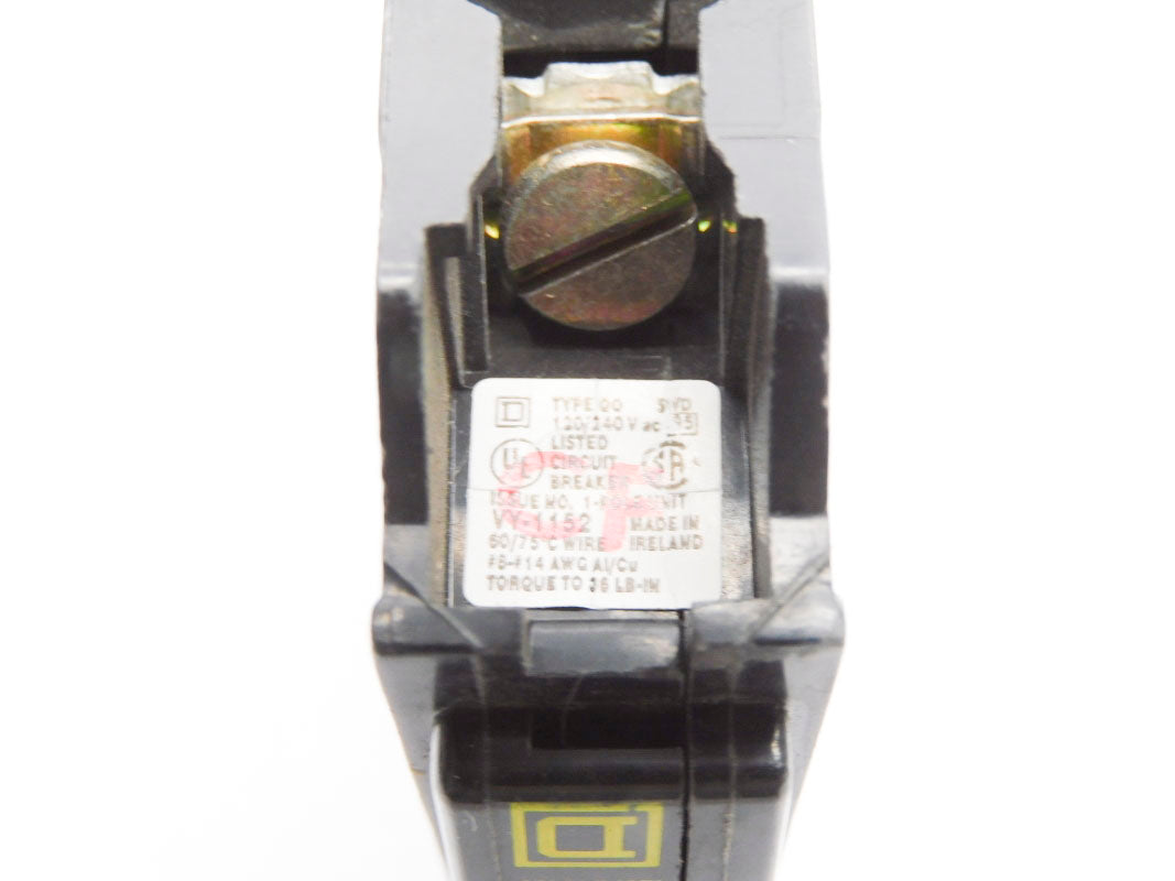 SQUARE D QO115 15A 120/240VAC 10,000AIC NSNP