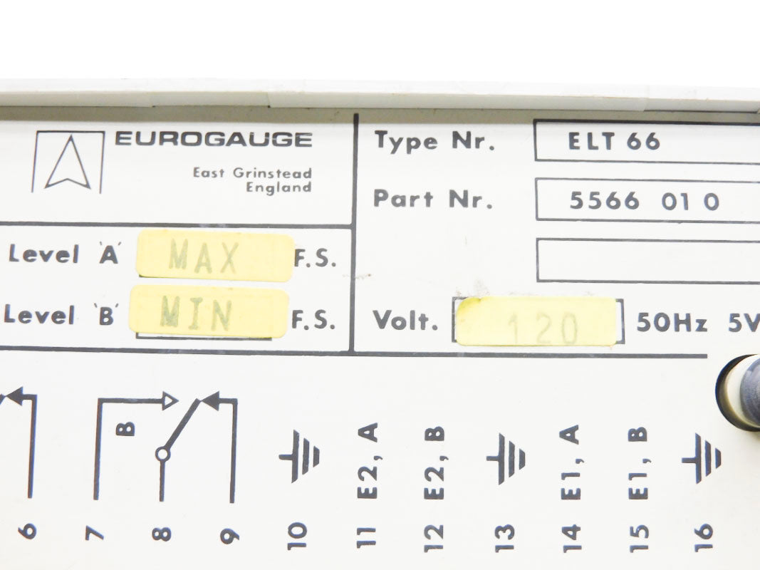 EUROGAUGE ELT66 5566010 UNMP