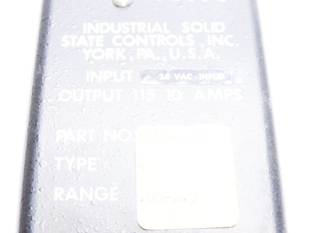 ISSC 1012-2E4B .06-2.5SEC 24VAC UNMP