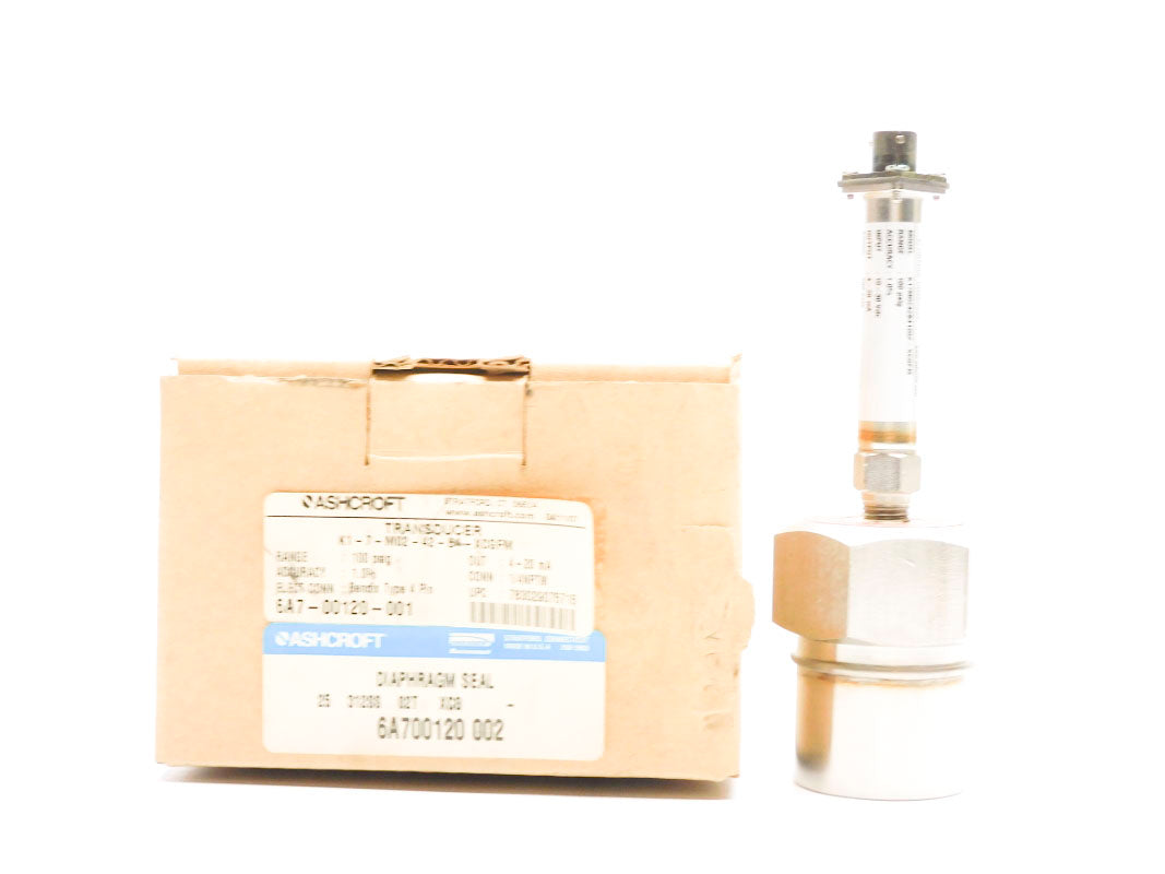 ASHCROFT K1-7-M02-42-B4-XCGFM 100PSIG 10-30VDC NSMP