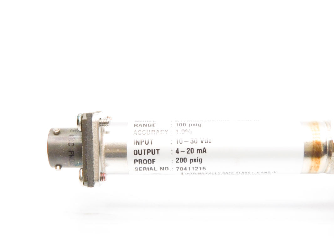 ASHCROFT K1-7-M02-42-B4-XCGFM 100PSIG 10-30VDC NSMP