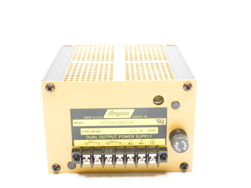 ACOPIAN 5GT20D-18GT25D NSMP