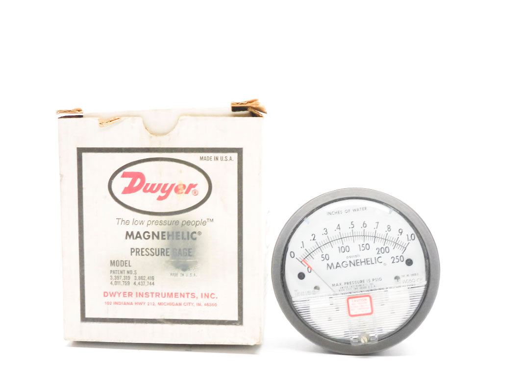 DWYER 2001DC 0-1.0"W.C. 0-250PASCALS NSMP