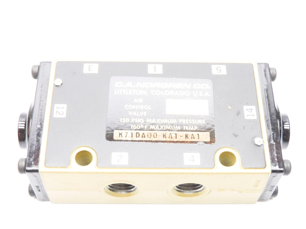 NORGREN K71DA00KA1KA1 150PSIG NSMP