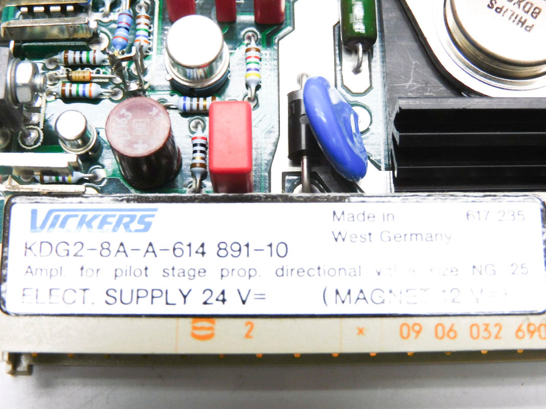 VICKERS KDG2-8A-A-614891-10 24V NSMP