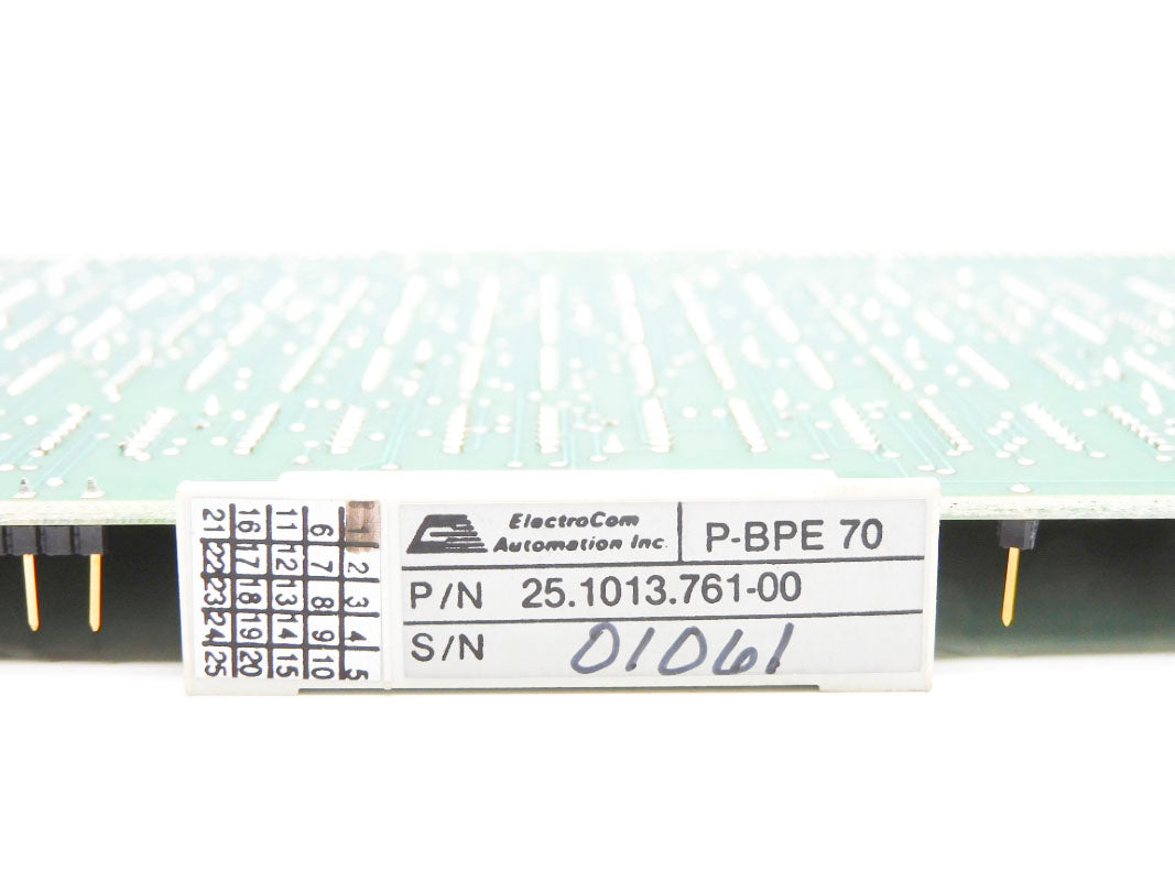 ELECTROCOM AUTOMATION 25.1013.761-00 P-BPE70 NSNP