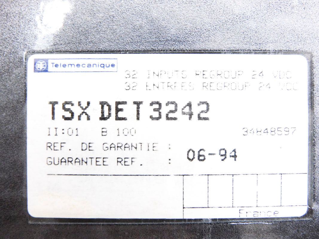 TELEMECANIQUE TSXDET3242 UNMP