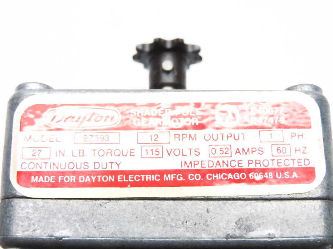DAYTON 9Z393 NSNP