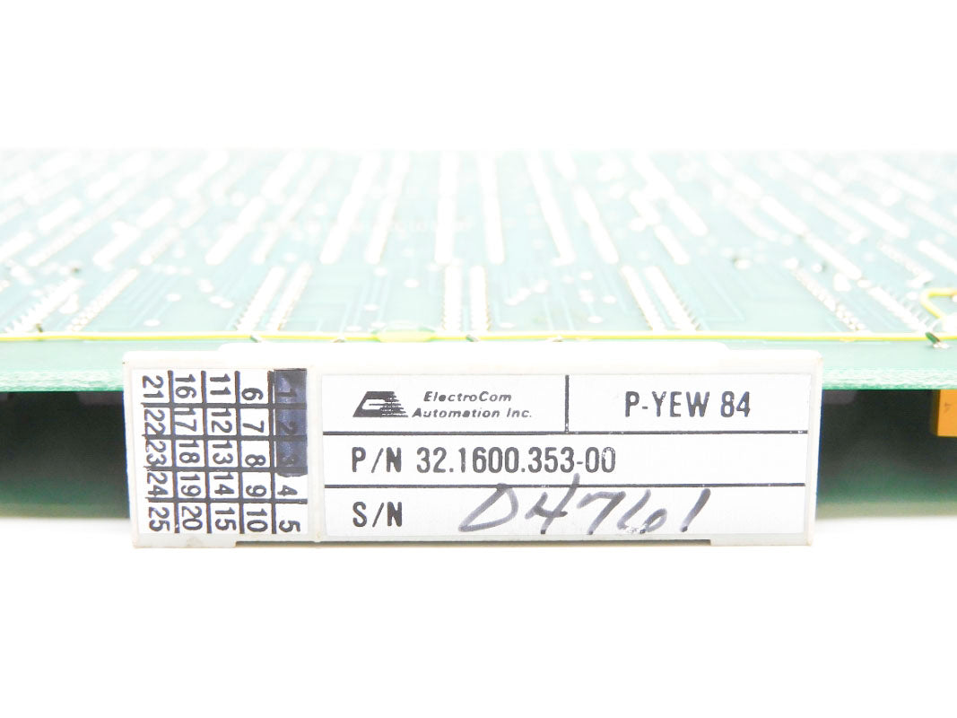 ELECTROCOM AUTOMATION 32.1600.353.00 P-YEW84 NSNP