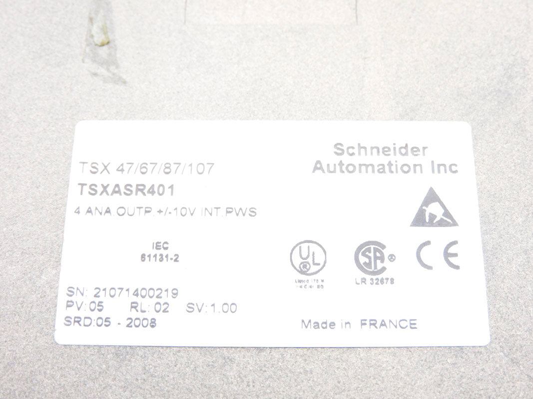 SCHNEIDER ELECTRIC TSXASR401 UNMP