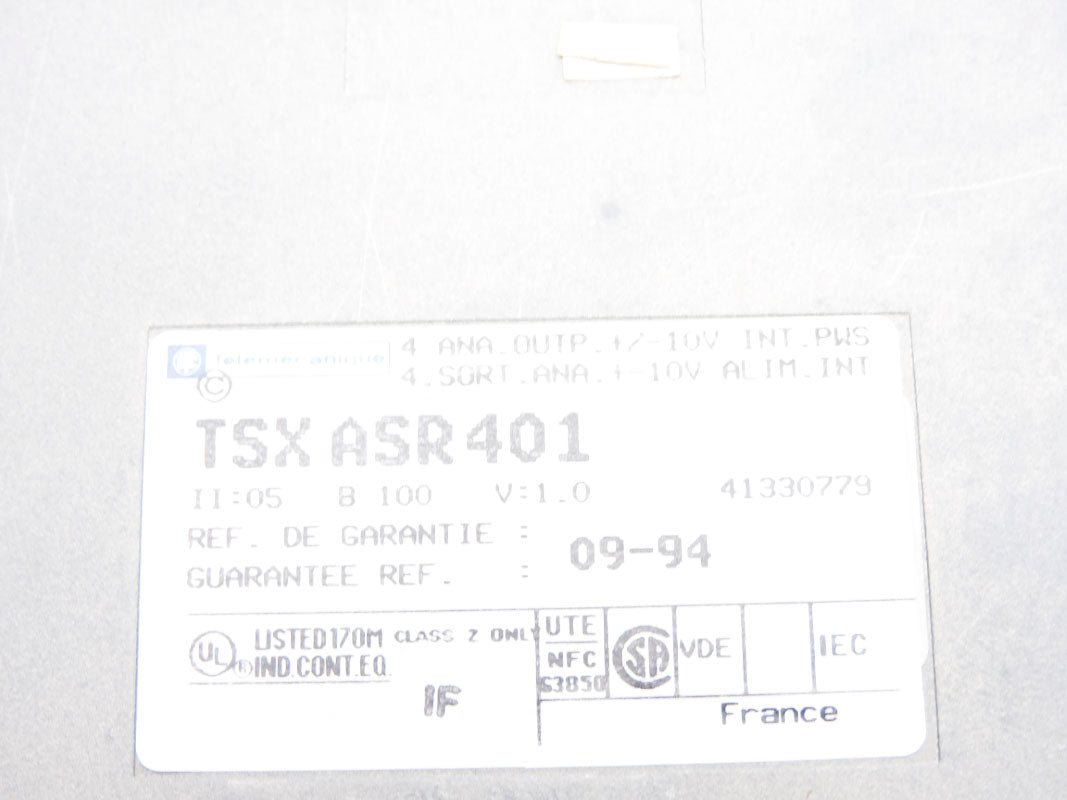 TELEMECANIQUE TSXASR401 UNMP