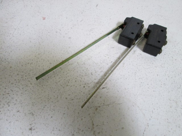 LOT OF 2 MICROSWITCH SNAP ACTION BASIC SWITCH BA-2RV6-A2 *USED*