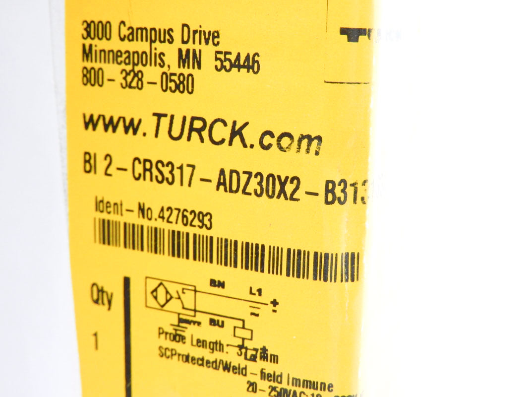 TURCK BI2-CRS317-ADZ30X2-B3131/S34 4276293 NSFS