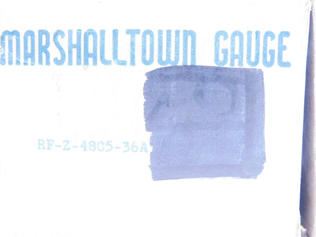 MARSHALLTOWN GAUGE RF-Z-4805-36A 0-30 NSMP