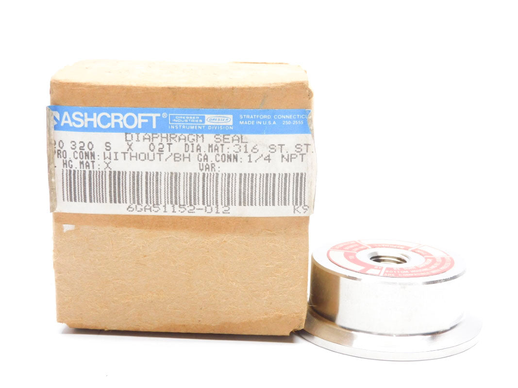 ASHCROFT 20320SX02T NSMP