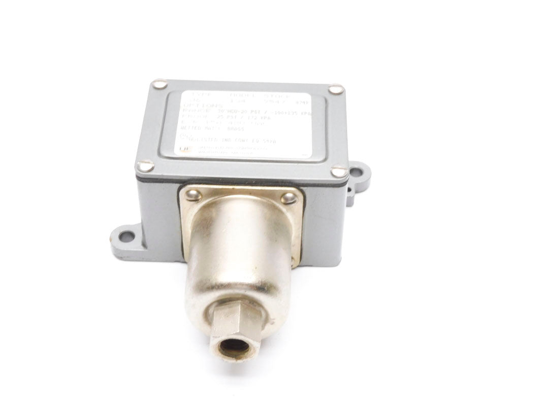 UNITED ELECTRIC J6-134-9547 480VAC 15A 30"HGV-25PSI NSNP