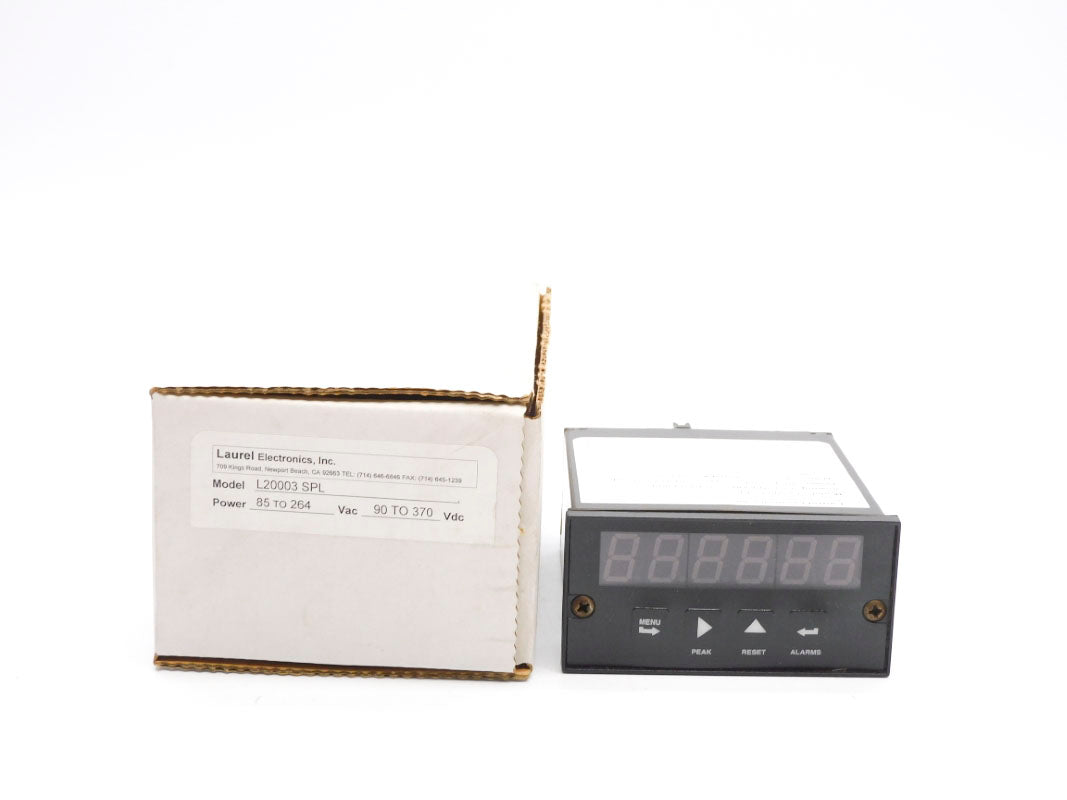 LAUREL ELECTRONICS L20003SPL 0-100OHSM 0-99.999 NSMP
