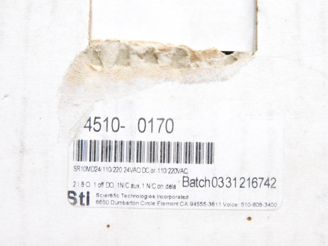 STI 44510-0170 SR10MD 24VAC/DC NSMP