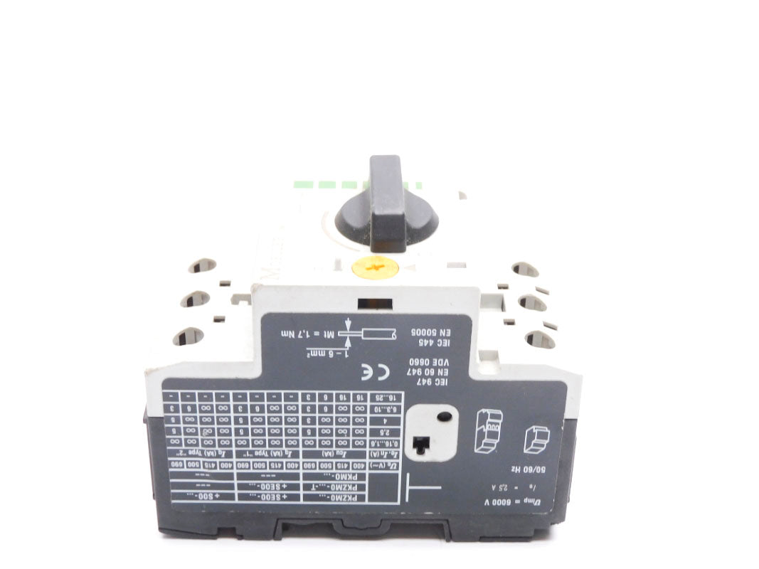 KLOCKNER MOELLER PKZM0-2.5 1.6-2.5A 690V UNMP
