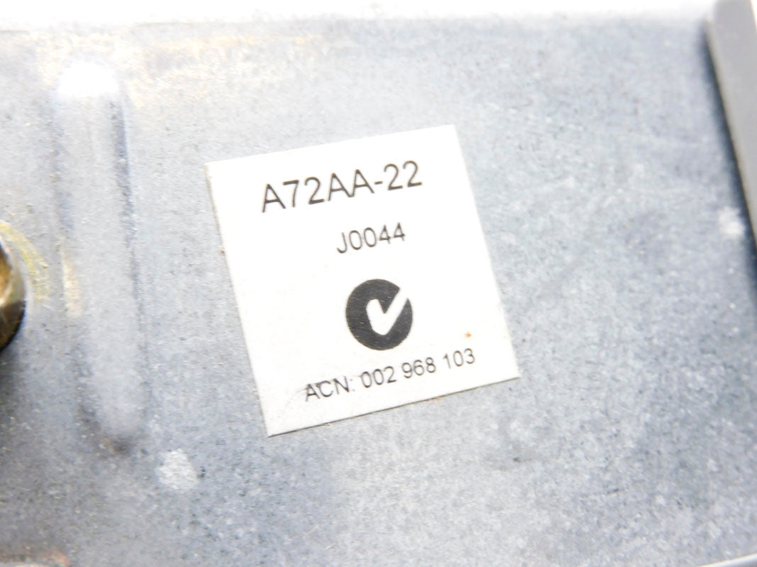 JOHNSON CONTROLS A72AA-22 UNMP