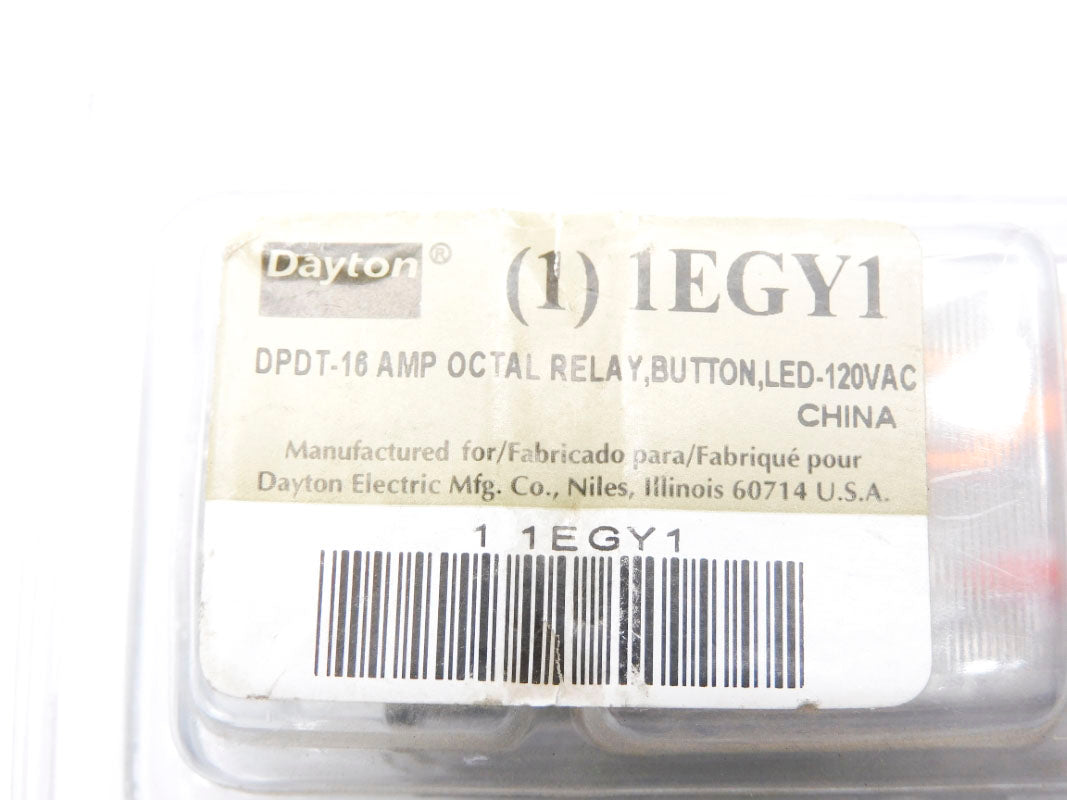 DAYTON 1EGY1 120VAC 16A NSMP