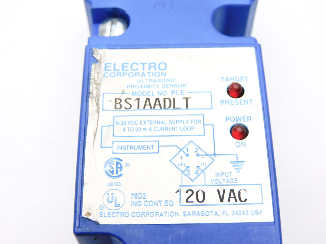 ELECTRO PLEBS1AADLT 120VAC NSMP