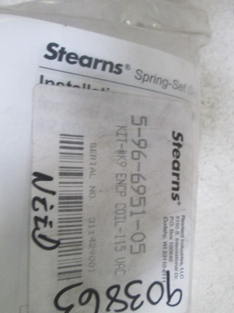STEARNS COIL KIT 5-96-6951-05 *NEW IN FACTORY BAG*
