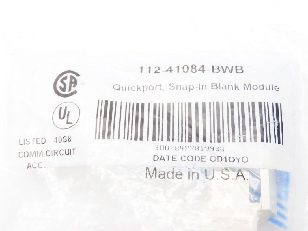 LEVITON 112-41084-BWB (PKG OF 10) NSMP