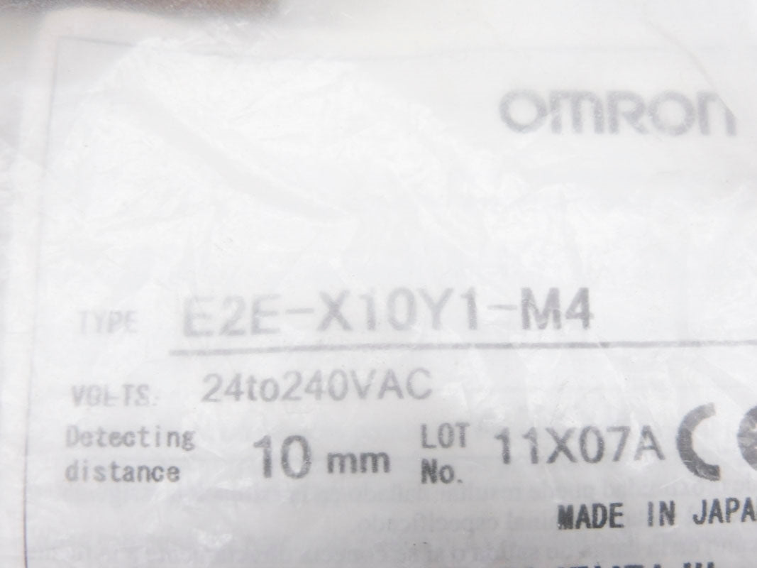 OMRON E2E-X10Y1-M4 NSMP