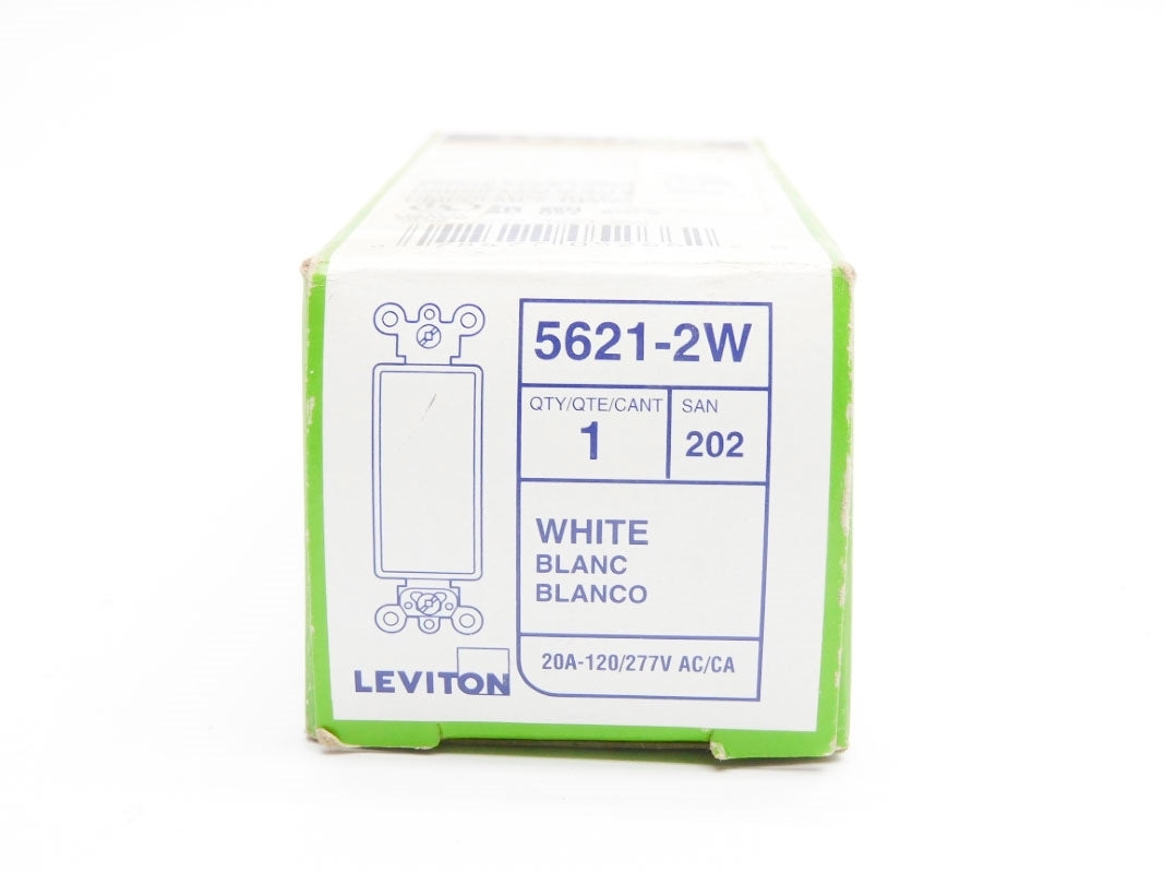 LEVITON 5621-2W 120/277V 20A NSMP
