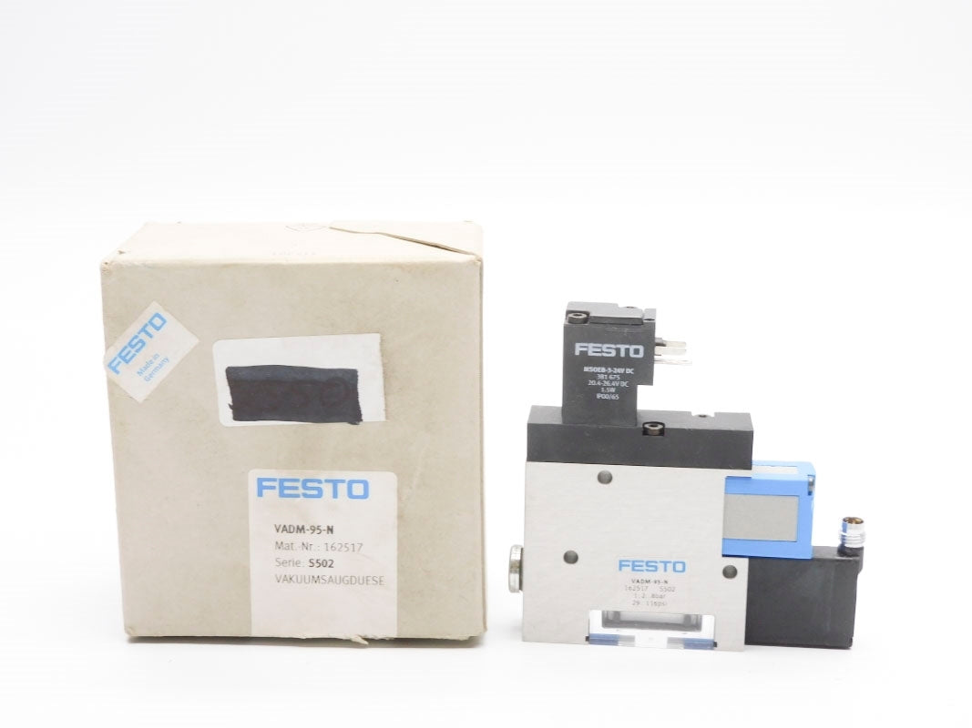 FESTO VADM-95-N 162517 SER. S502 20.4-26.4VDC NSMP