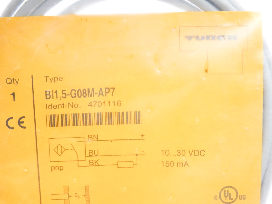 TURCK BI1.5-G08M-AP7 470116 NSMP