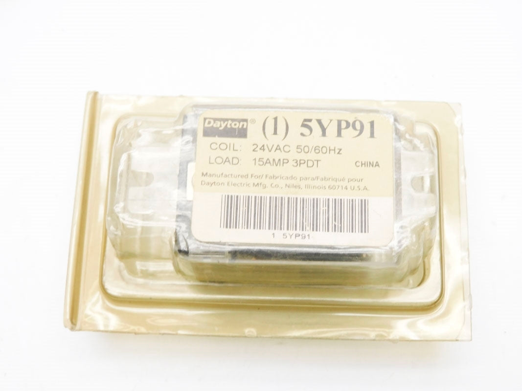 DAYTON 5YP91 24VAC 15A NSMP