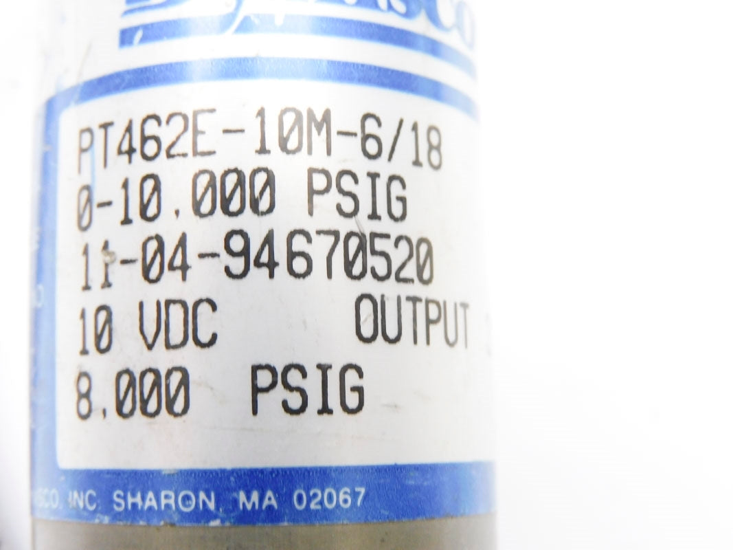 DYNISCO PT462E-10M-6/18 0-10,000PSIG UNMP