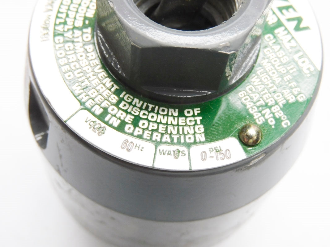 GOYEN 4B6M-LUBNA-6C81 120V 0-150PSI NSNP