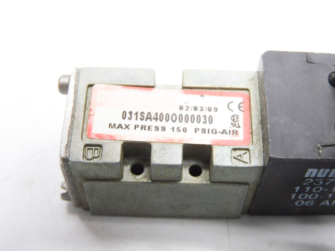 NUMATICS 031SA400O000030 100-120V 150PSI UNMP