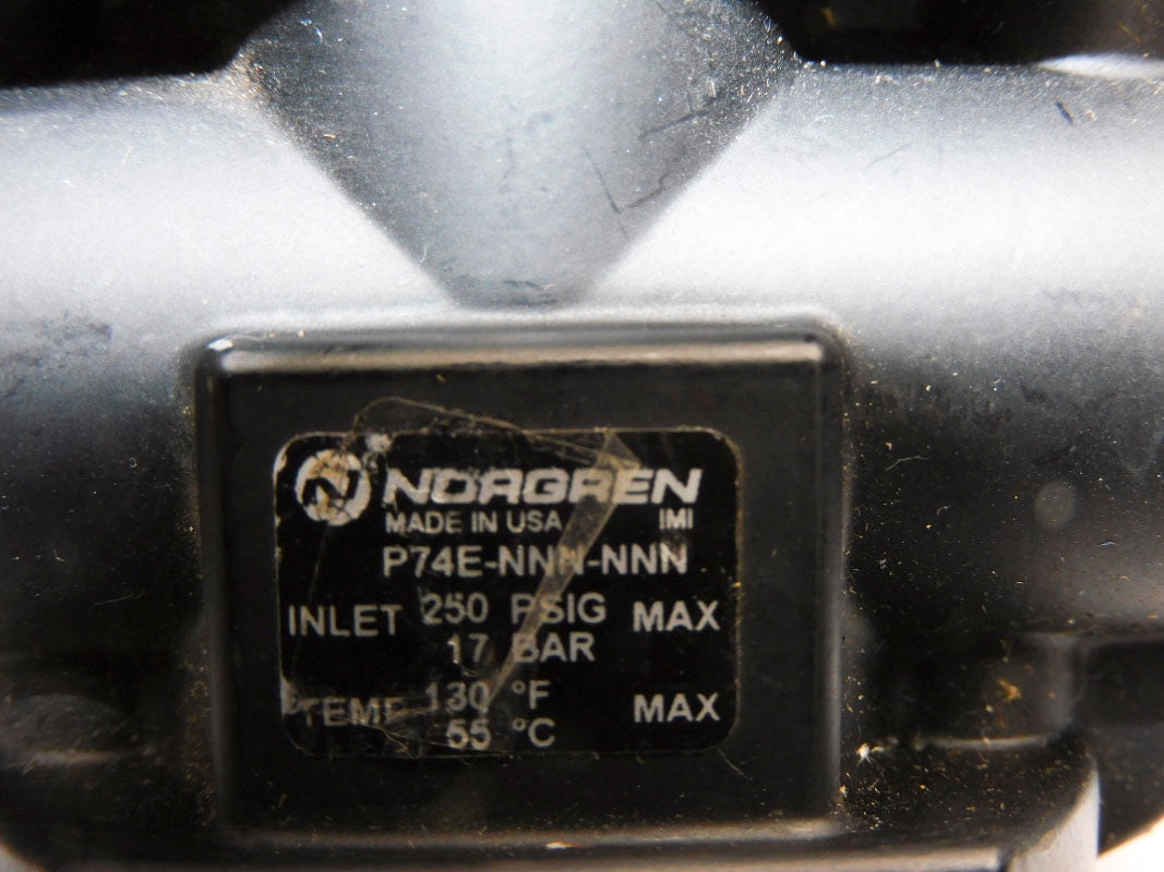 NORGREN P74E-NNN-NNN 250PSIG NSNP